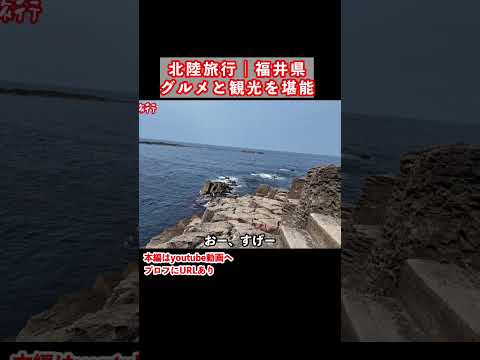 【福井旅行】福井県のグルメと観光スポットを巡る2泊3日が最高すぎた 福井県 福井旅行 福井観光 サムネイル