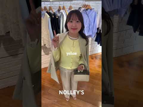 【NOLLEY'S】春のオフィスコーデ🌸nolleysノーリーズ春コーデオフィスコーデ pr