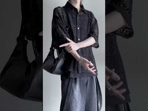 1万円コーデ🖤雰囲気イケメンになれるモテコーデ🖤🗝️ ファッションコーデ サムネイル