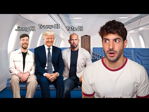 Flying With Celebrities (AI Simulator) サムネイル