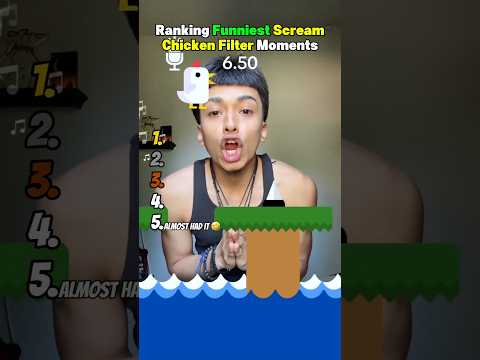Ranking Funniest Scream Chicken Filter Moments 😂 サムネイル