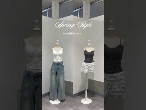 【WEGOの春服が可愛すぎる🥺💕】どっちのコーデが好き？shorts fashion wego outfit 韓国ファ… サムネイル