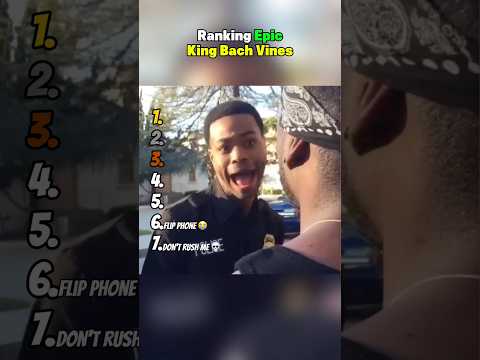Ranking Epic King Bach Vines 😂