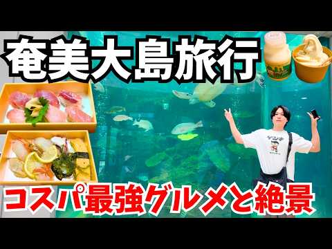【神回】奄美大島4日目｜名瀬発ドライブでコスパ最強グルメ＆絶景スポット巡り