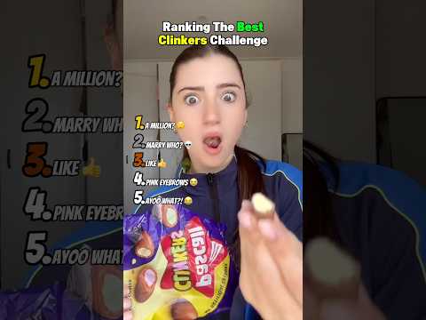 Ranking The Best Clinkers Challenge 😂 サムネイル