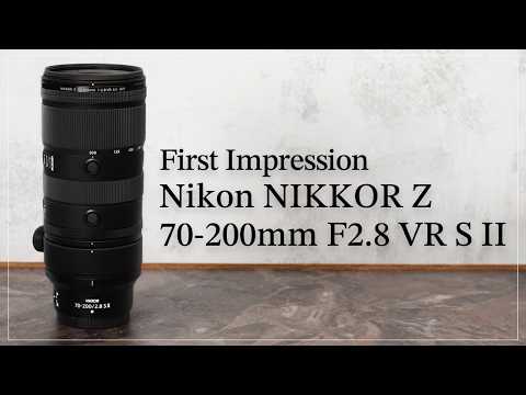 【First Impression】世界へ羽ばたく最軽量の大三元『Nikon NIKKOR Z 70-200mm F2… サムネイル