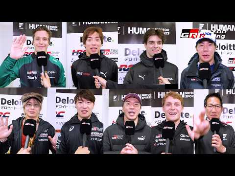 雨天のため決勝が中止になった第3戦オートポリス GRドライバーからのメッセージ｜SUPER FORMULA｜GAZOO… サムネイル