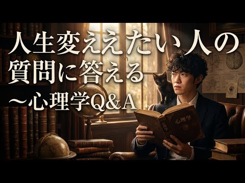 ⚠️アーカイブなし⚠️人生変えたい人の質問に答える〜心理学Q&A サムネイル