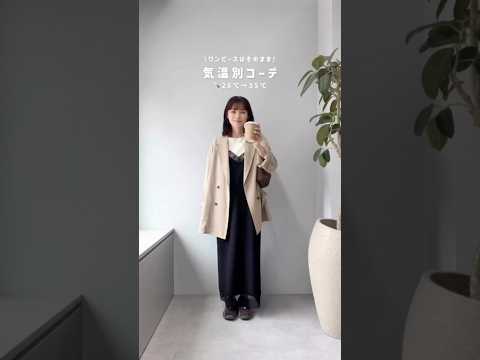 25℃→35℃まで着回し！他系統女子の初夏ワンピコーデ✨ サムネイル
