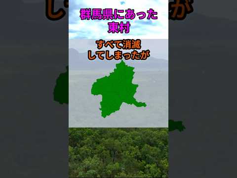 s219_群馬県の「東村」 都道府県 人口 shorts サムネイル