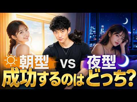 【すぐ消す生放送】朝型vs夜型、成功するのはどっち サムネイル
