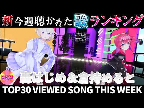 【act】ホロライブ歌ってみた週間ランキング  viewed cover song  week 2026/5/8～5/…