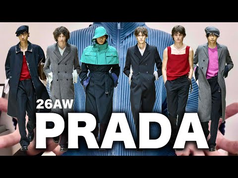 注目のIライン！トレンドを牽引するPRADA 26年秋冬コレクションを徹底解説！