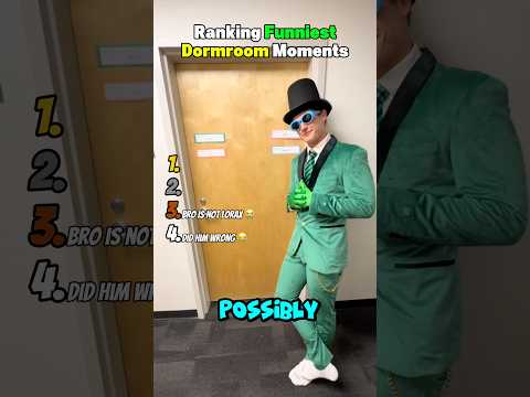 Ranking Funniest Dormroom Moments 😂 サムネイル